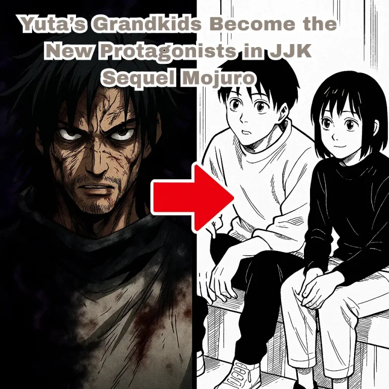 Yuta’s Grandkids Become the New Protagonists in JJK Sequel Mojuro